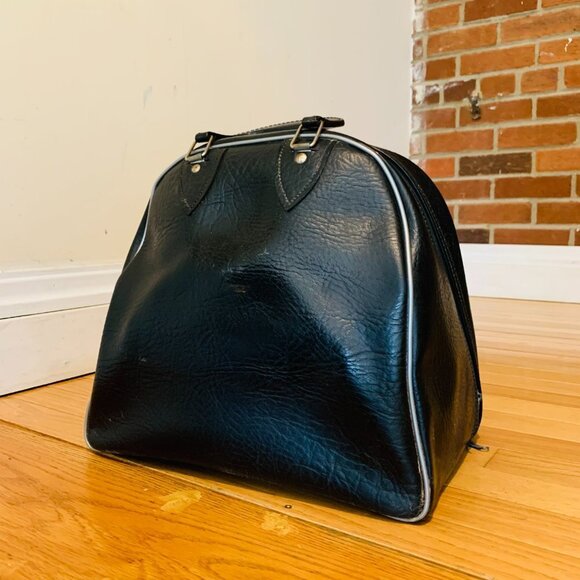 Vintage Bowling Ball Bag with Internal Rack - Picture 4 of 11